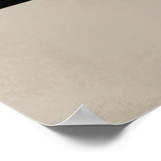 Benjamin Franklin Zitat zum Wein Poster (Ecke)