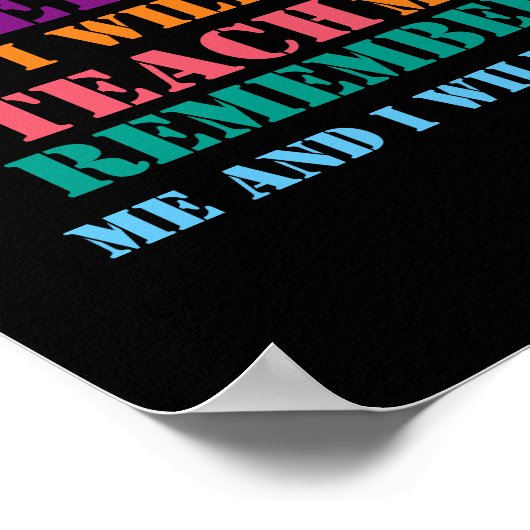 Benjamin Franklin Zitatposter Poster (Ecke)