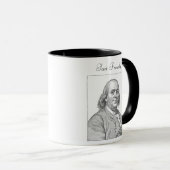 Benjamin- FranklinFurz-stolz Tasse (VorderseiteRechts)