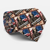 Benjamin- Franklinrevolutionärs-Krawatte Krawatte (Gerollt)