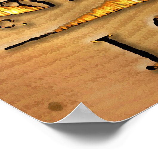 Benjamin Franklins Beitritt oder Die politischer C Poster (Ecke)