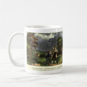 Benjamin Franklins Blitz mit dem Drachenexperiment Kaffeetasse (Links)