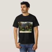 Benjamin Franklins Blitz mit dem Drachenexperiment T-Shirt (Vorne ganz)