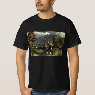 Benjamin Franklins Blitz- und Kiteverfahren T-Shirt