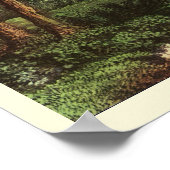 Benjamin Franklins Drachen- und Blitzexperiment Poster (Ecke)