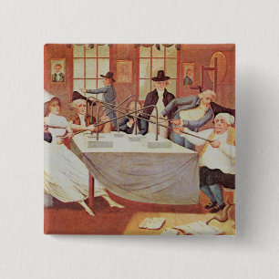 Benjamin Franklins Experimente mit Strom Button