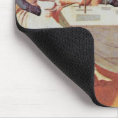 Benjamin Franklins Experimente mit Strom Mousepad (Ecke)