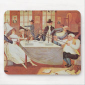 Benjamin Franklins Experimente mit Strom Mousepad (Vorne)