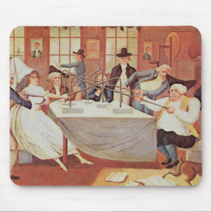Benjamin Franklins Experimente mit Strom Mousepad