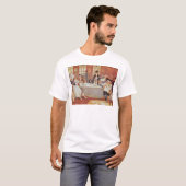 Benjamin Franklins Experimente mit Strom T-Shirt (Vorne ganz)