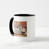 Benjamin Franklins Experimente mit Strom Tasse (Vorderseite Links)