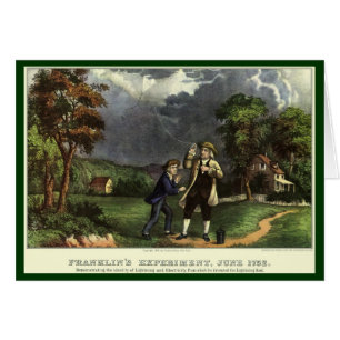 Benjamin Franklins Kite- und Blitzexperiment
