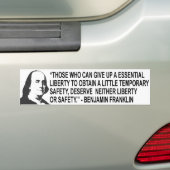 Benjamin- Franklinzitat-Autoaufkleber Autoaufkleber (Auf Auto)