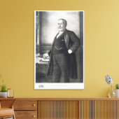 Benjamin Harrison (1833-1901), 23. Präsident Leinwanddruck (Insitu (Wohnzimmer))