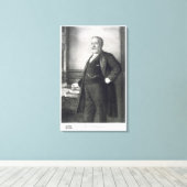 Benjamin Harrison (1833-1901), 23. Präsident Leinwanddruck (Insitu (Holzboden))