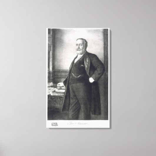Benjamin Harrison (1833-1901), 23. Präsident Leinwanddruck (Vorderseite)
