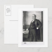 Benjamin Harrison (1833-1901), 23. Präsident Postkarte (Vorne/Hinten)