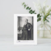 Benjamin Harrison (1833-1901), 23. Präsident Postkarte (Stehend Vorderseite)