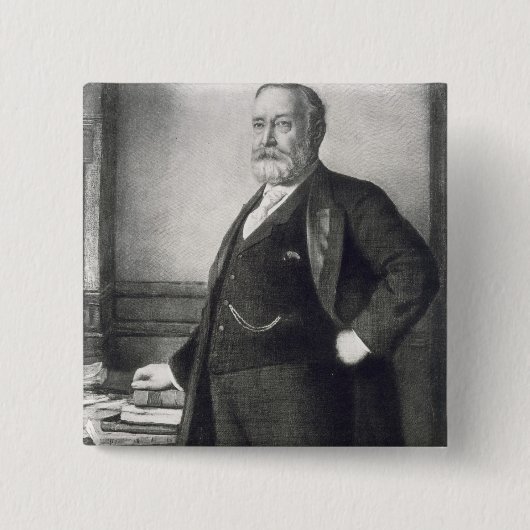 Benjamin Harrison (1833-1901), 23. Präsident von t Button (Vorderseite)