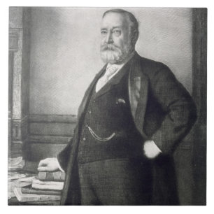Benjamin Harrison (1833-1901), 23. Präsident von t Fliese