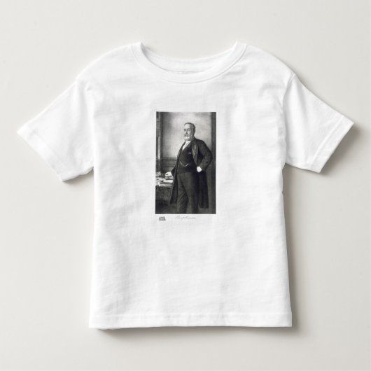 Benjamin Harrison (1833-1901), 23. Präsident von t Kleinkind T-shirt (Vorderseite)