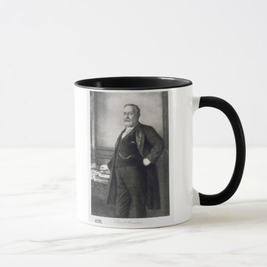 Benjamin Harrison (1833-1901), 23. Präsident von t Tasse (Rechts)