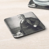 Benjamin Harrison (1833-1901), 23. Präsident von t Untersetzer (Linke Seite)