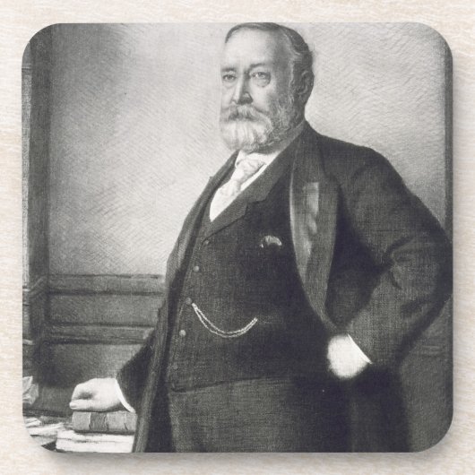 Benjamin Harrison (1833-1901), 23. Präsident von t Untersetzer (Vorderseite)
