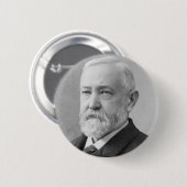 Benjamin Harrison 23 Button (Vorne & Hinten)