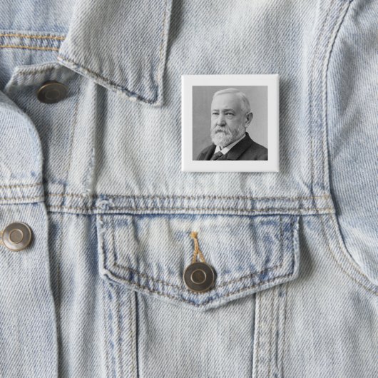 Benjamin Harrison 23 Button (Beispiel)