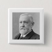 Benjamin Harrison 23 Button (Vorderseite)