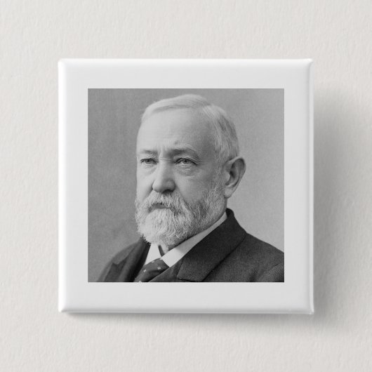 Benjamin Harrison 23 Button (Vorderseite)