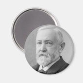 Benjamin Harrison 23 Magnet (Vorderseite/Rückseite)