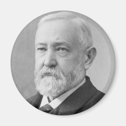Benjamin Harrison 23 Magnet (Vorne)
