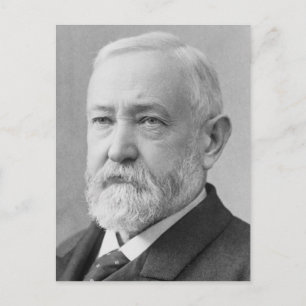 Benjamin Harrison 23 Postkarte