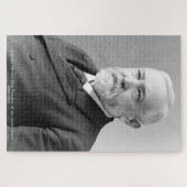 Benjamin Harrison 23. Präsident von Amerika. Puzzle (Horizontal)