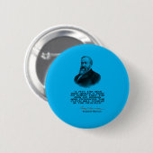 Benjamin Harrison (23. US-Präsident) zitieren Butt Button (Vorne & Hinten)