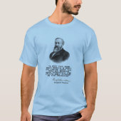 Benjamin Harrison (23. US-Präsident) zitiert T-Shi T-Shirt (Vorderseite)