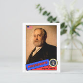 Benjamin Harrison Baseballkarte Postkarte (Stehend Vorderseite)