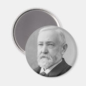 Benjamin Harrison Magnet (Vorderseite/Rückseite)