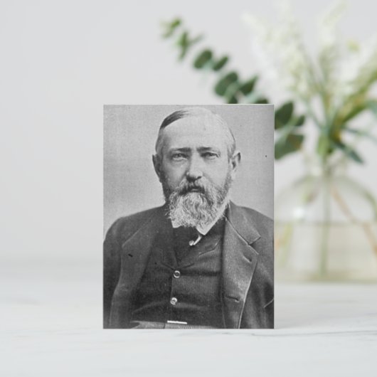 Benjamin Harrison Postkarte (Stehend Vorderseite)