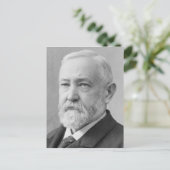 Benjamin Harrison Postkarte (Stehend Vorderseite)