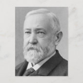 Benjamin Harrison Postkarte (Vorderseite)