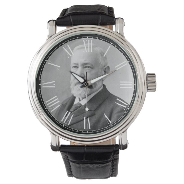Benjamin Harrison Präsident Vintag Watch Armbanduhr (Vorderseite)