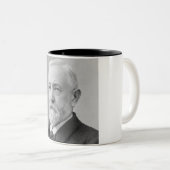 Benjamin Harrison Zweifarbige Tasse (VorderseiteRechts)