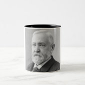 Benjamin Harrison Zweifarbige Tasse (Mittel)