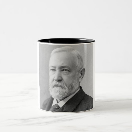 Benjamin Harrison Zweifarbige Tasse (Mittel)