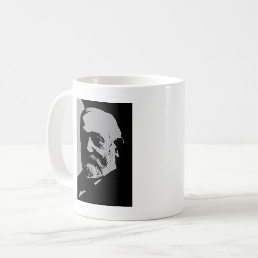 Benjamin- HarrisonSilhouette Kaffeetasse (Vorderseite Links)