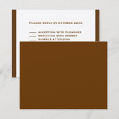 Benjamin Lee Custom UAWG RSVP Karte (Vorne/Hinten)