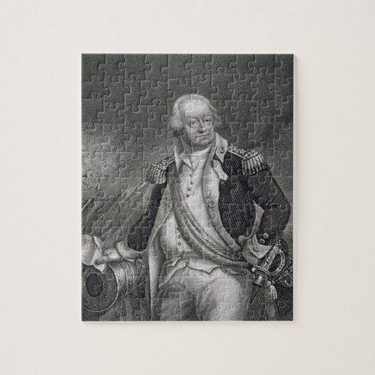 Benjamin Lincoln (1733-1810) (Stich) Puzzle (Vertikal)